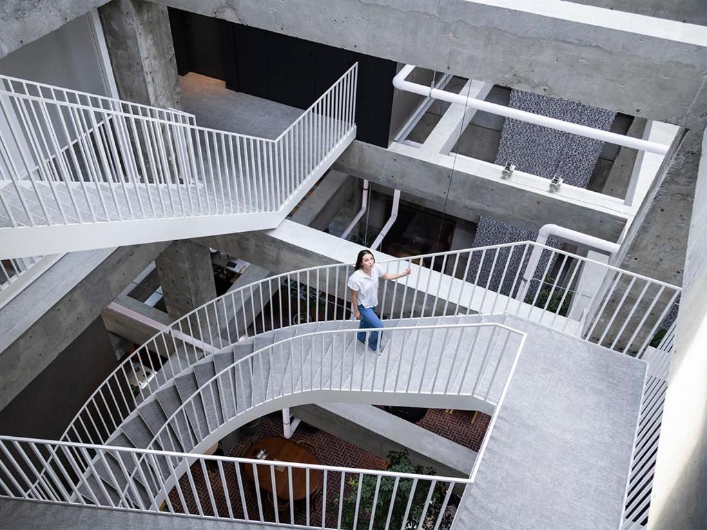 hôtel contemporain, SHIROIYA HOTEL, hôtel art